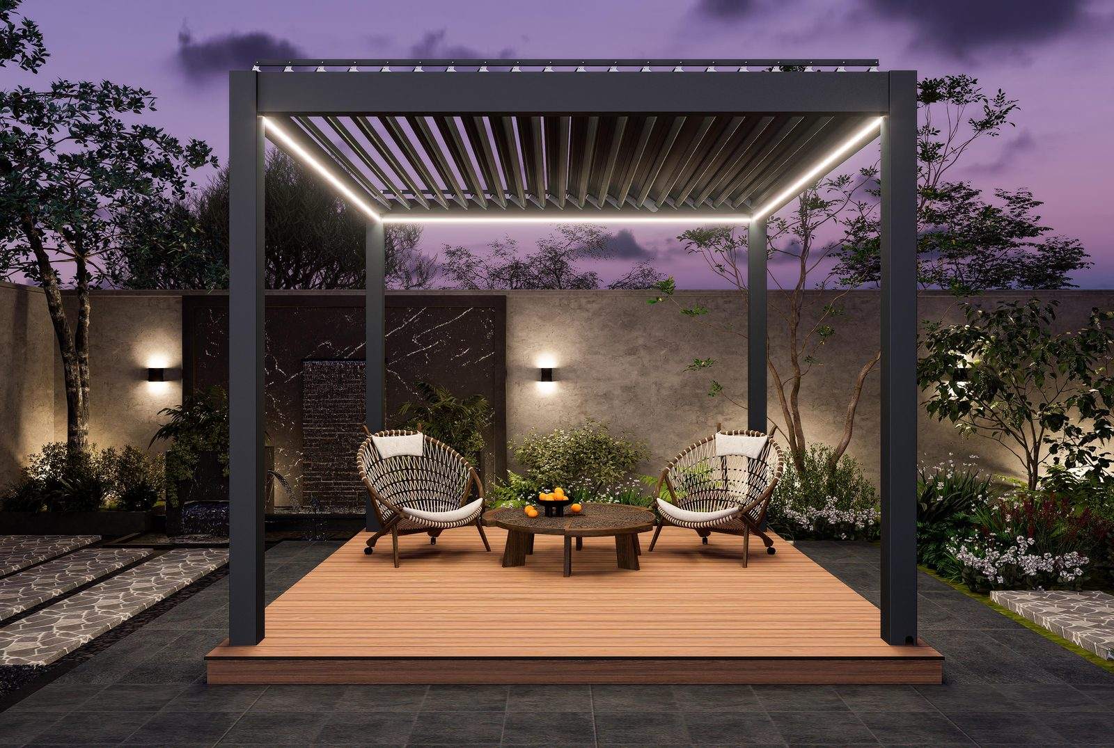 Aluminum Pergola - view 2