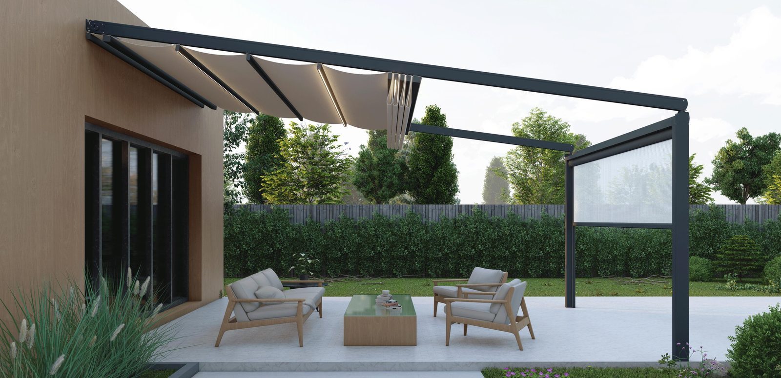 PVC Pergola Roof